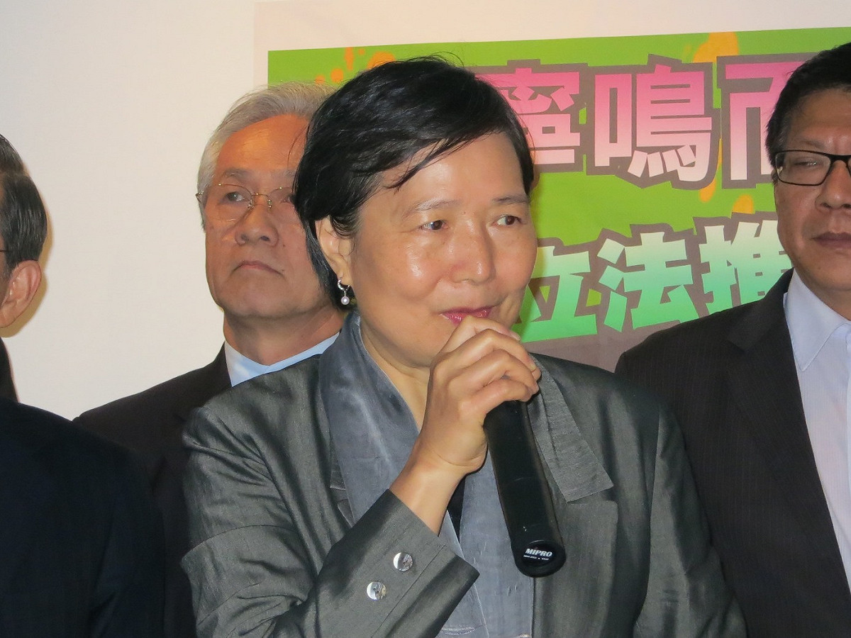 鄭南榕遺孀葉菊蘭批評成大校方戲弄了學生，是最壞的教育示範。圖：新頭殼資料庫