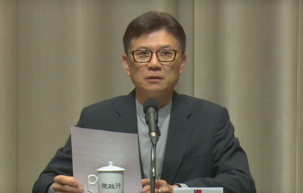 行政院發言人孫立群10日表示，我國觀光人次將於18日到20日間達到千萬人次。圖：翁嫆琄/攝