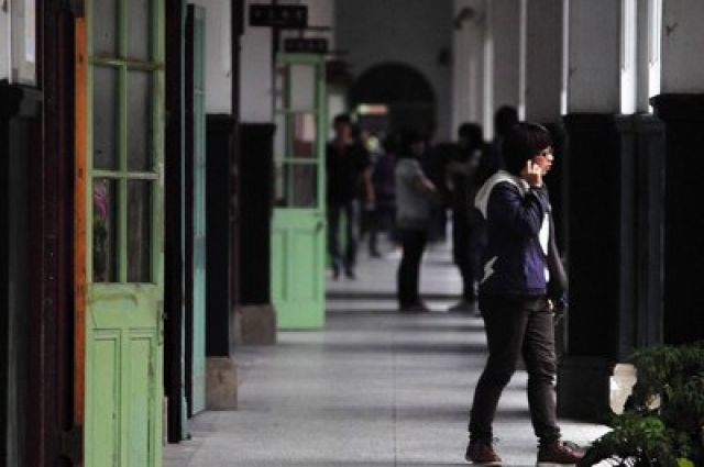 大學校園。圖：中央社資料照片