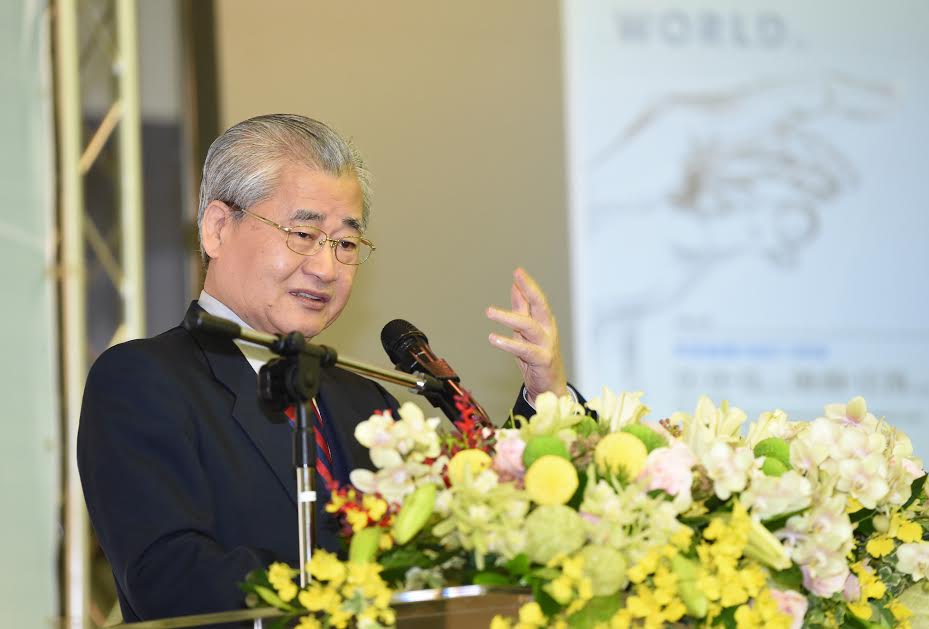 監察院22日率全體監委巡察行政院，由行政院長毛治國做簡報。 圖：行政院提供