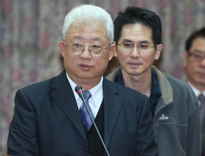 台電董事長黃重球請辭獲准，遺缺將由台電總經理朱文成（圖）接任。 圖：中央社資料照片