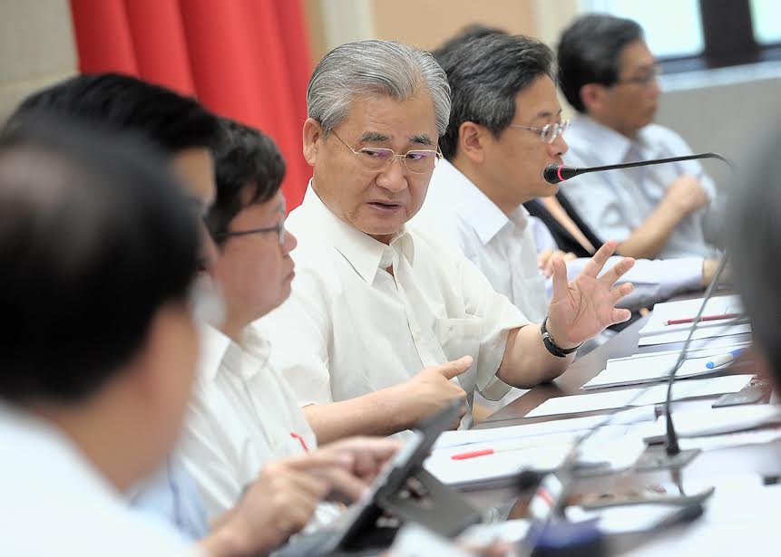 行政院長毛治國31日表示，盼未來的課綱調整過程、機制能更公開透明。圖：行政院提供