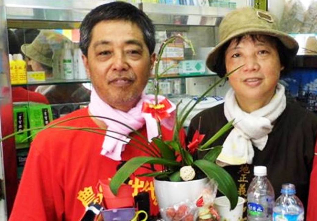 張森文死前不久引領記者去看林樹文所開的大同土地仲介公司跟水電行。圖片來源：陳權欣/攝。
