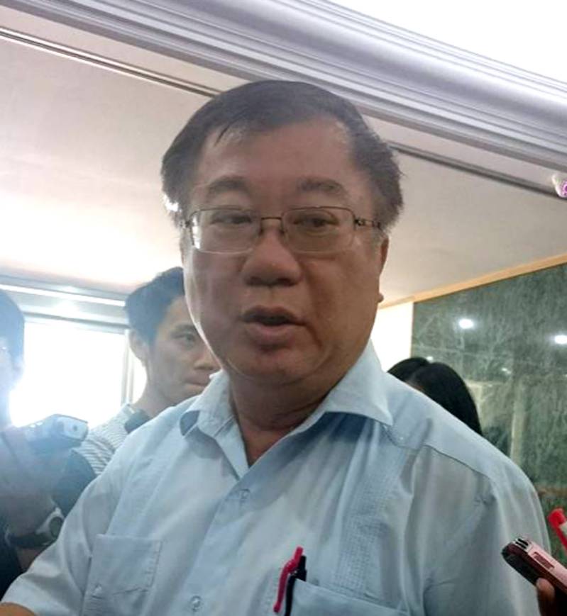 針對新北市、台北市都將風災原因歸責於中央水土保持，農委會主委陳保基13日表示，東札孔溪的自然復育有成果。圖：翁嫆琄/攝
