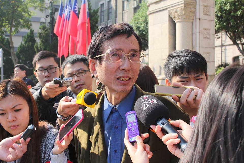 祁家威強調，社會上每個人都可以有立場，可以對同志婚姻有立場，但誰都沒有資格反對同志結婚。圖2之2：林雨佑/攝