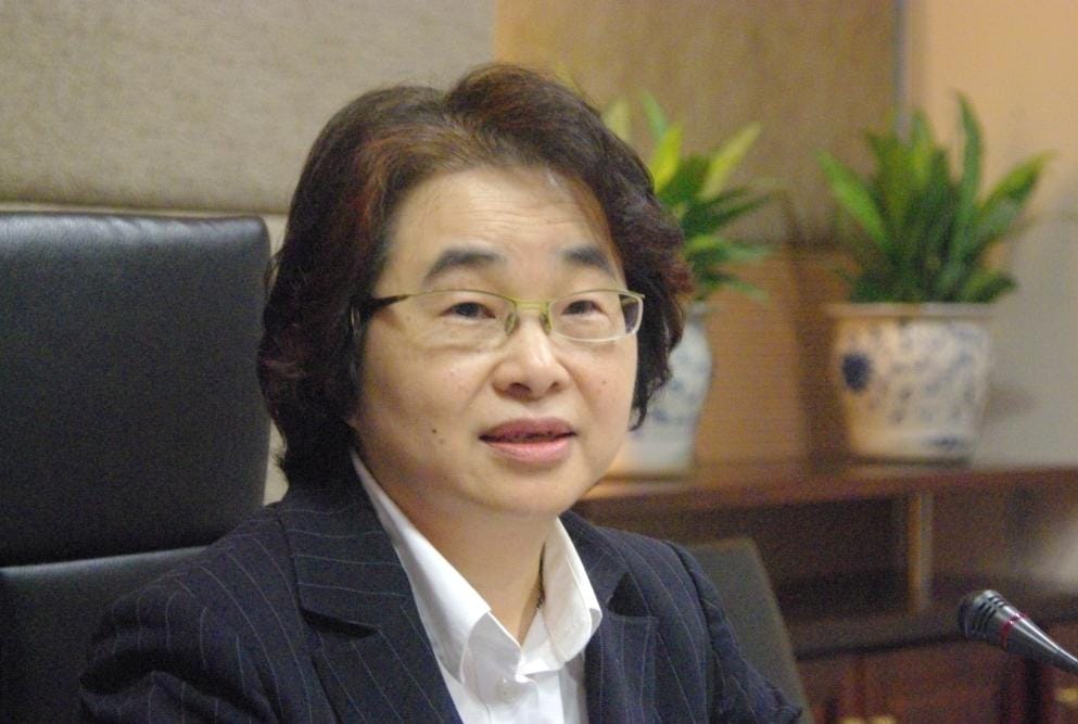 NCC主委蘇蘅今(30)宣布旺中案全案審結。但對於旺中併購案所衍生中研院法律研究所副研究員黃國昌與清大學生陳為廷受旺中媒體集團連續數日批判與報導一事，蘇蘅卻僅表示「對不清楚的事情暫時無法回答」。圖：林靖堂/攝。