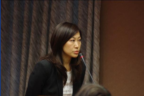 立院今(30)日針對第四屆NCC委員會提名人進行審查，提名委員陳元玲因連最基本的廣電三法是什麼都不清楚慘遭綠委連番砲轟。圖為陳元玲。圖:林靖堂/攝。