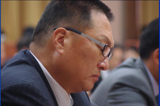 NCC今(7)召開旺中公聽會，前東森電視總裁王令麟以股東關係人身份表示，他自己是旺中股東之一，登記發言僅是想期待NCC保障投資人權益。圖為王令麟。圖:林靖堂/攝。
