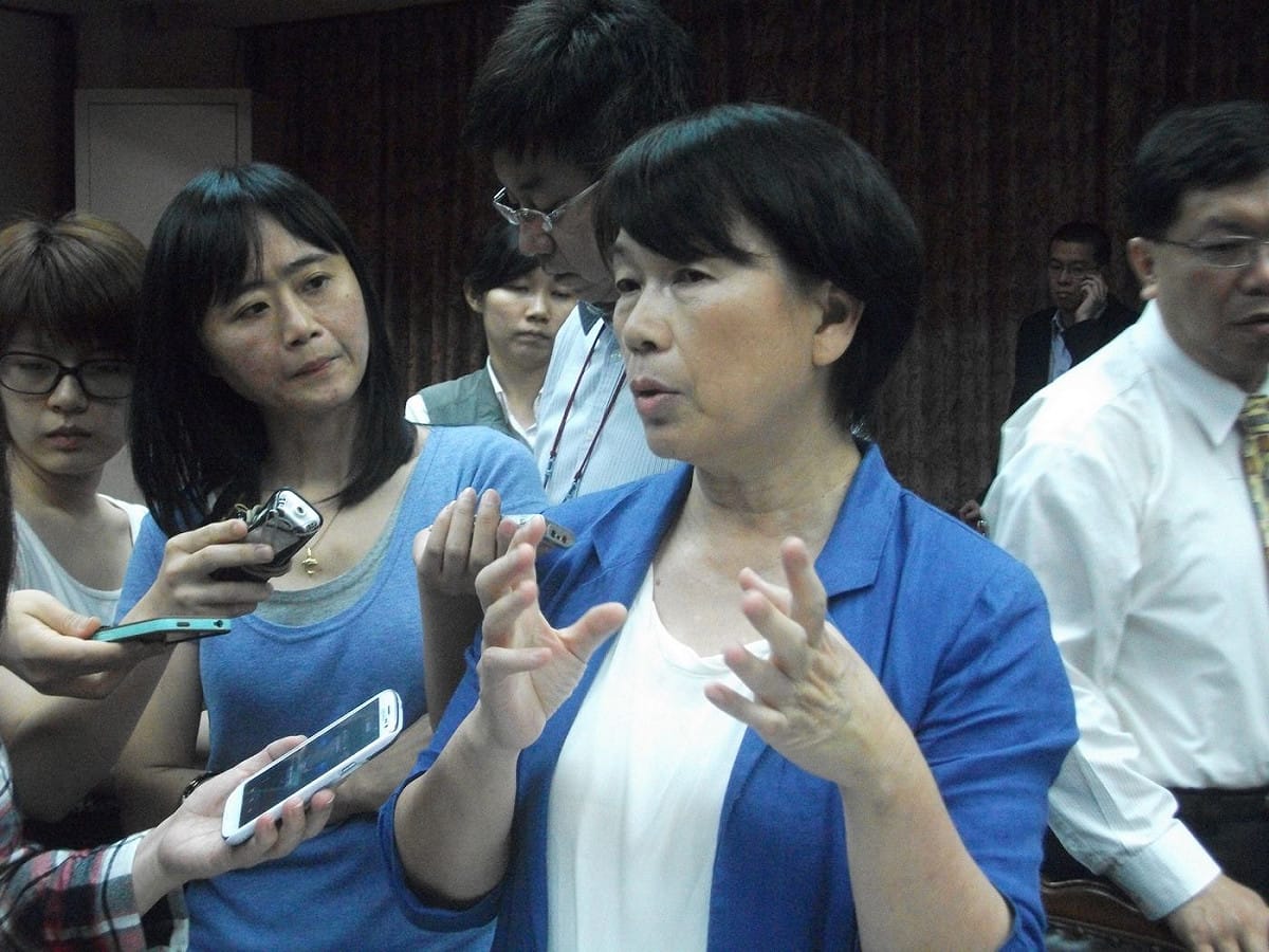 龍應台今（22）日表示，如果公視紛擾再繼續下去，她贊成廢除公視。圖：新頭殼資料照片