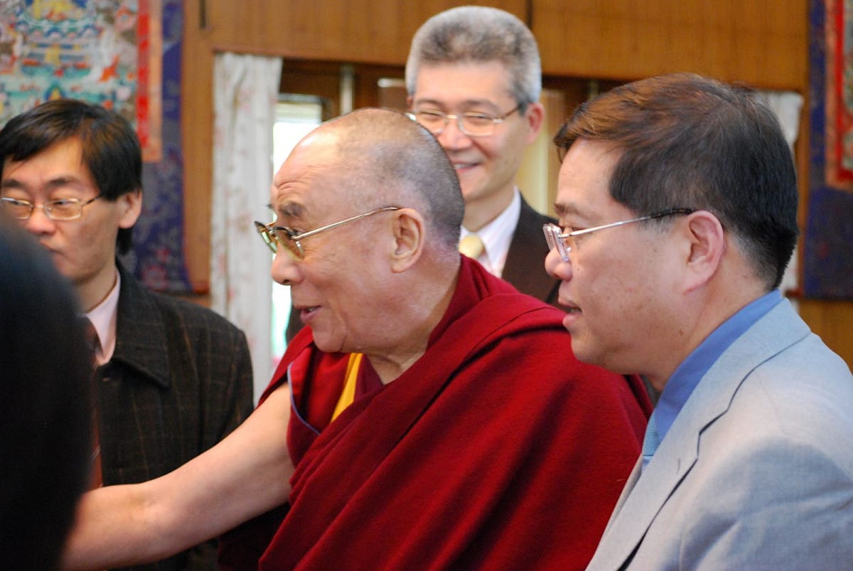 2009年台灣記者前往印度達蘭沙拉訪問達賴時，他就很清楚表達他希望流亡政府完全接手政治權力和責任的意思。圖片：newtalk資料照片。