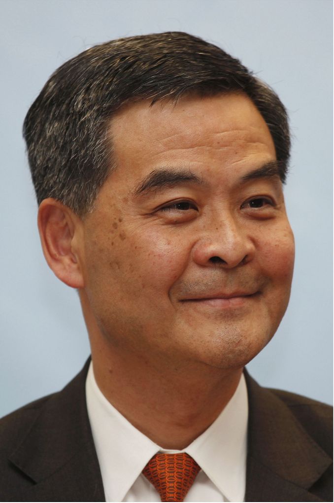 針對香港媒體報導港府計畫立法禁止「港獨」，香港行政長官梁振英今(8)天表示，現時沒有這個計畫，但要警惕「港獨」思潮。圖片來源：達志影像/路透社資料照片
