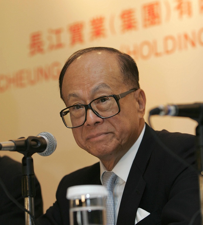 香港富商李嘉誠正不動聲色地在降低對全球第二大經濟體--中國的依賴。圖：中央社資料照片
