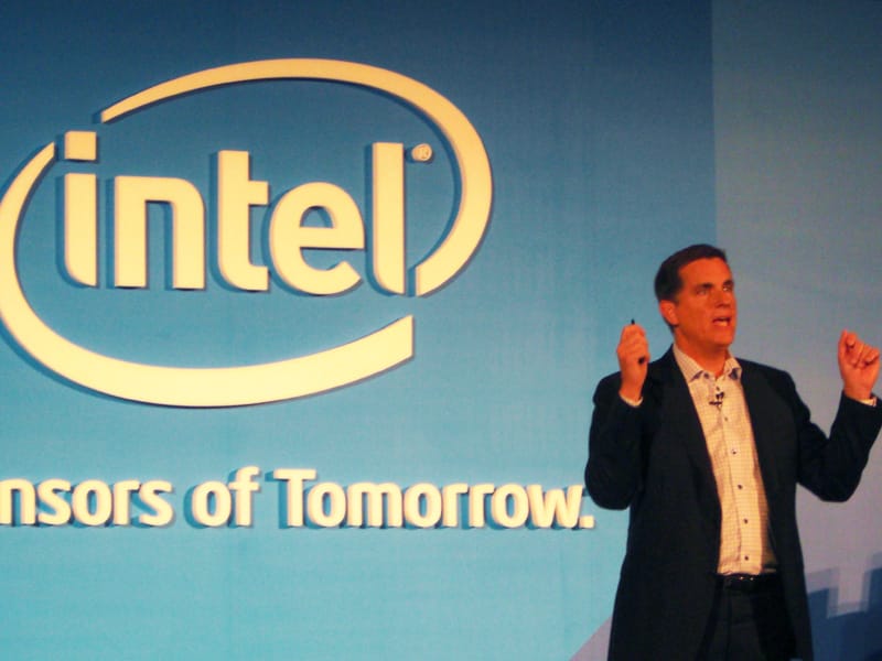 英特爾(Intel)資深副總裁Thomas M. Kilroy今年特地來台舉辦專題演講，以「未來運算新體驗」為主題，宣布英特爾將新的市場藍圖聚焦於行動運算、雲端服務、智慧網路系統上。圖：翁嫆琄/攝。