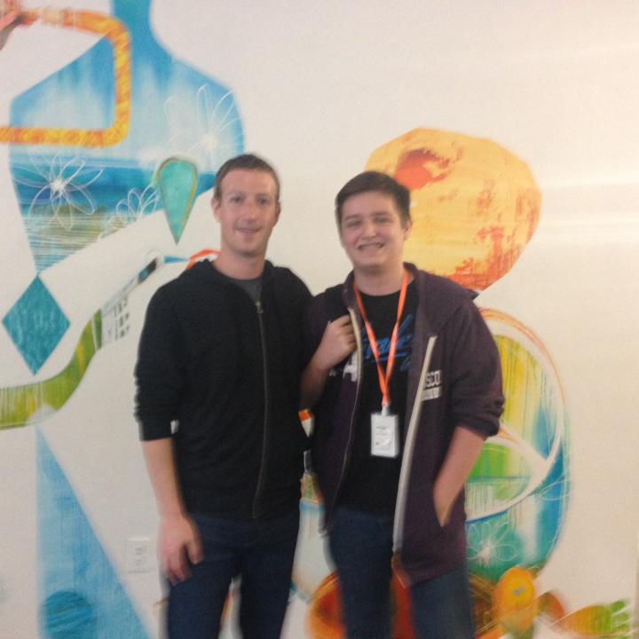 最近才從邁阿密高中畢業的塞曼（Michael Sayman）已成為臉書（Facebook Inc.）最年輕的員工之一。圖片來源：塞曼臉書。