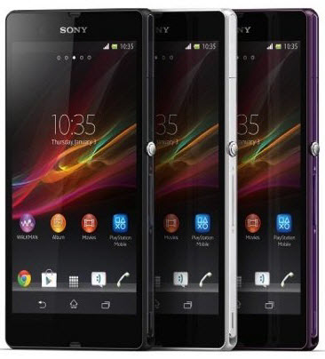 Sony Xperia Z為Sony首款5吋螢幕機種，以Stamina Mode技術增加待機時間。圖片來源：業者提供。