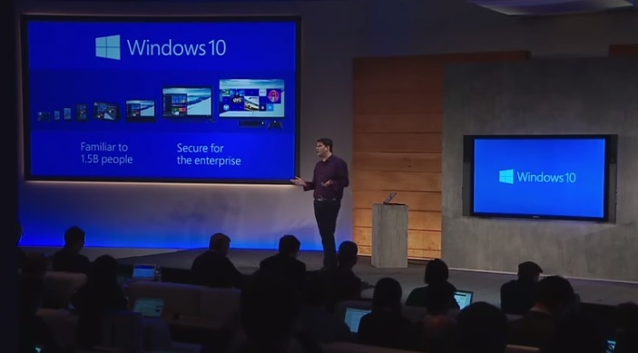 微軟（Microsoft）1日宣布，個人電腦和平板電腦最新作業系統Windows 10將於7月29日在全球190個國家發行，用戶可免費升級。圖：翻攝網路