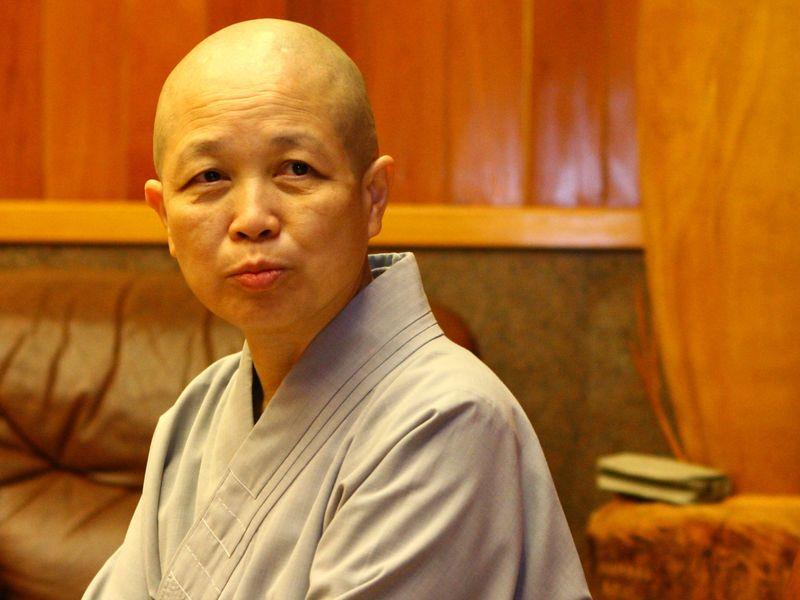慈濟在今（16）日下午宣布撤回內湖開發案，先前曾為此案槓上台北市長柯文哲，並上談話性節目為慈濟護航的玄奘大學社科院長釋昭慧則表示遺憾。圖：中央社資料照片