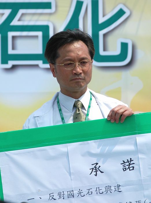 反國光餐會意外嗆馬、爆粗口，讓林世賢成為焦點人物。圖片：林明志攝