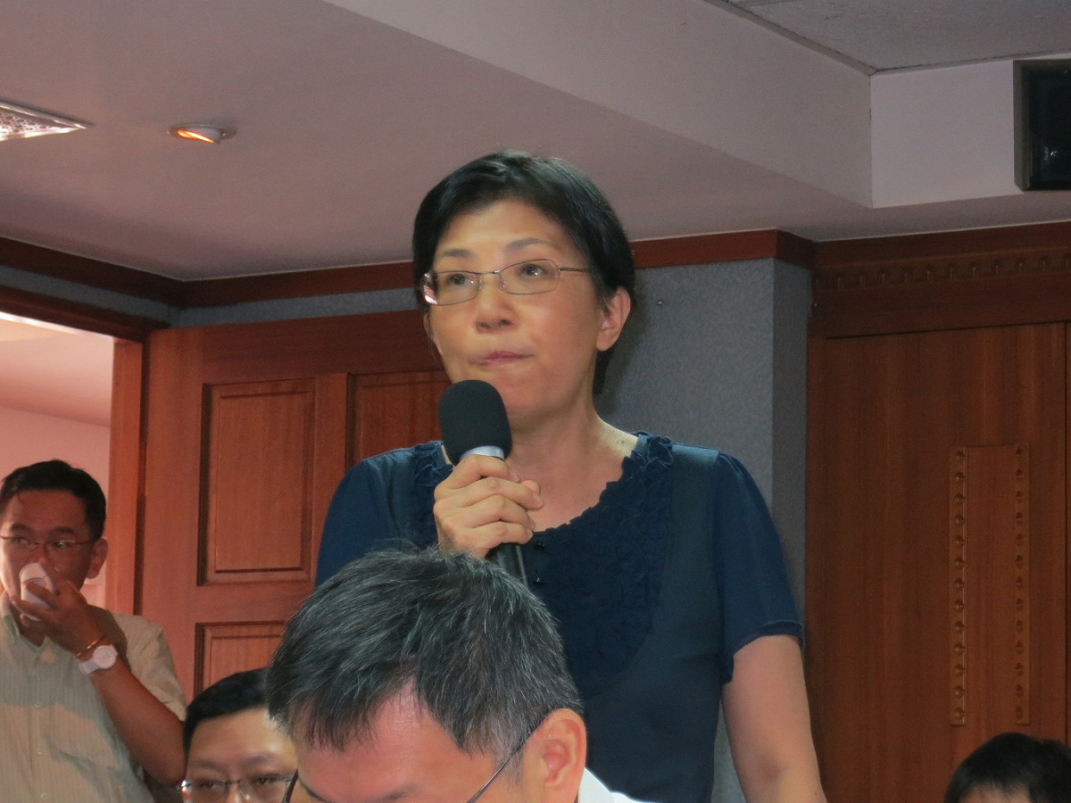 台大新聞研究所教授張錦華28日引用日本研究指出，連日本報導核能都會產生壟斷情事，更何況台灣。圖：林朝億/攝影