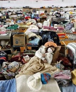 日本福島居民當年遭受地震海嘯及核災的影響，失去工作、家人，且無家可歸，政府持續進行安置及賠償作業。 圖：新頭殼資料照片