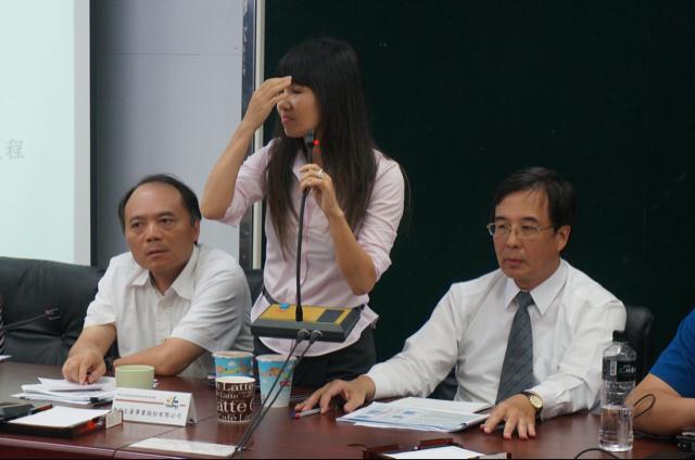 遠雄代表示，「護樹團體純粹是為了反對而反對」，並補充說明，若要變更計劃，大巨蛋工程勢必嚴重落後。圖2之2：張容瑄/攝