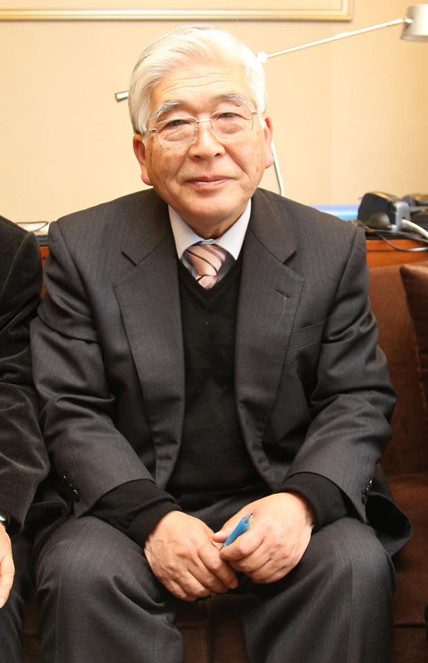 日本核電村，東海村前村長村上達也以自身經驗，呼籲台灣停止核電。圖：林雨佑/攝