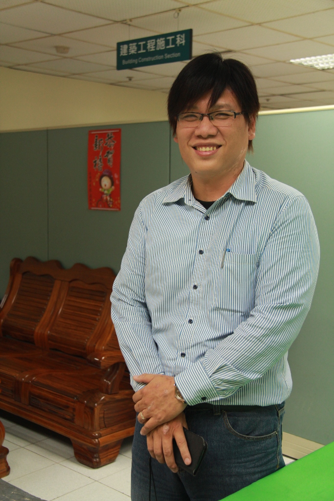 工務局新建工程處建築施工科莊仲正股長