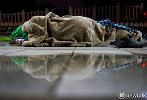 寒戰》又是風又是雨 露宿街友入夜抗寒圖輯
