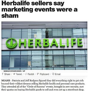 賀寶芙再被經銷商提告  賠償金額恐達10億美元