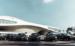 「衛武營」開幕   30輛BMW7系列迎賓