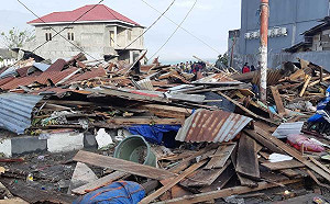印尼海嘯重災區待援 國際救援團隊挺進巴路