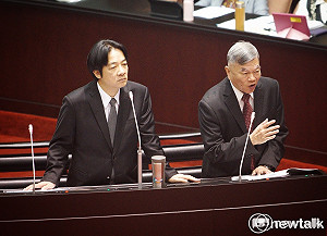 傳沈榮津為「鼻孔發電」下台 賴清德：嚴正澄清沒這件事