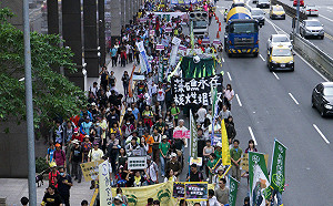 良影一二》反空污遊行登場  環團揚言用選票制裁執迷不悟的政黨