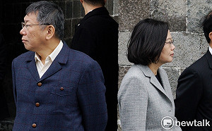 蔡柯會》兩人「零互動」 眼神沒交集