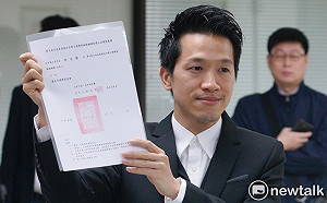 (影) 正式參戰北市立委補選 何志偉：我的努力民眾看得到