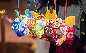 環保又可愛！「屏安豬」小提燈還能當撲滿