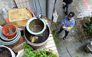 防登革熱新妙招！「3D巡查棒」讓高空孳生源無所遁形