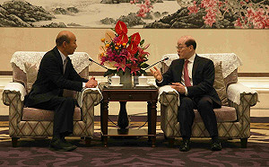 陸委會說別談主權總統說要談 韓國瑜 : 我是拼外銷、不是拼外交