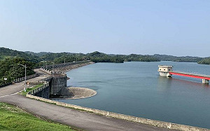 今年春雨超給力！新竹寶二水庫重回滿水位