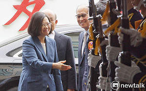 回嗆朱立倫 蔡英文：用政績尋求連任而不是行政資源