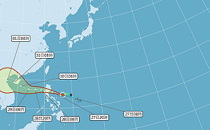 第12號颱風「楊柳」生成！周四起水氣增多各地有雨