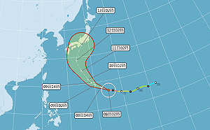 哈吉貝成超級颱風！專家：將以今年最強颱之姿撲日