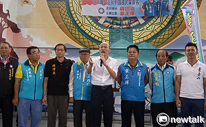 韓屏東參加地方黨部固本會報 700多名支持者擠爆會場