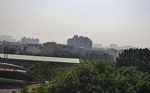 中國霾害隨冷空氣南下！高屏午後空品亮橘燈