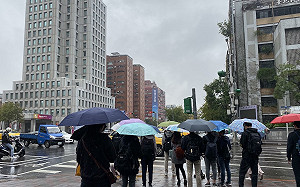 下班注意!新竹以北、苗栗縣7縣市大雨特報