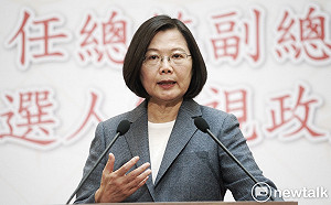 總統政見會》蔡英文：郭台銘可以說服更多人 不必像學生衝立院