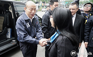 再槓特定媒體 韓國瑜轉身嗆：你們改名我就受訪