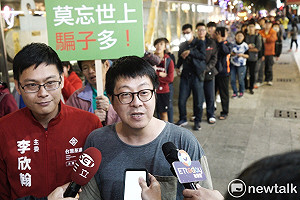 罷韓二階本周拚10萬份 尹立:228前盼達成30萬份