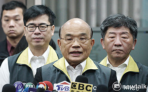 疫情加劇升溫 蘇貞昌：何時需戴口罩「尊重專家提醒」