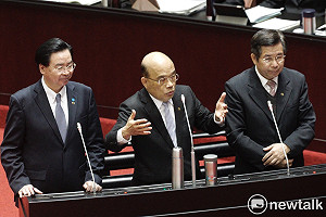 綠委憂心中國製造衝突化解自己內部壓力 蘇貞昌：會做好準備